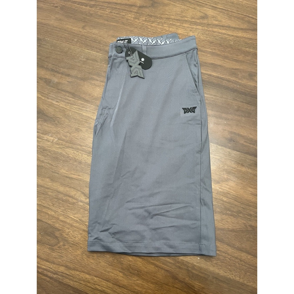 PXG Parsons Extreme Golf Men's Essential Shorts Gray 32 10" Inseam NWT